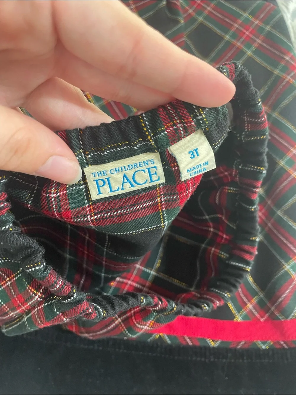 VINTAGE Plaid Holiday Dress size 3T